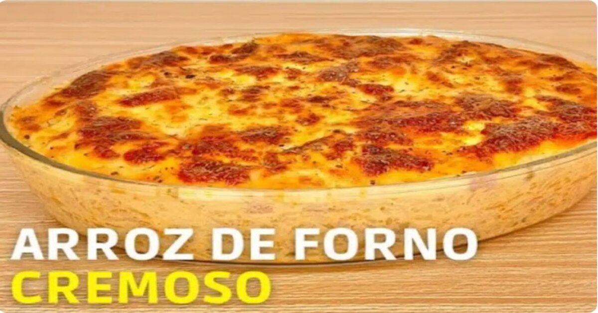 Experimente Esta Receita Irresist vel De Arroz De Forno Cremoso F cil 